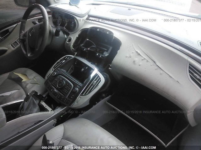 1G4GE5EV4AF187786 - 2010 BUICK LACROSSE CXS SILVER photo 6