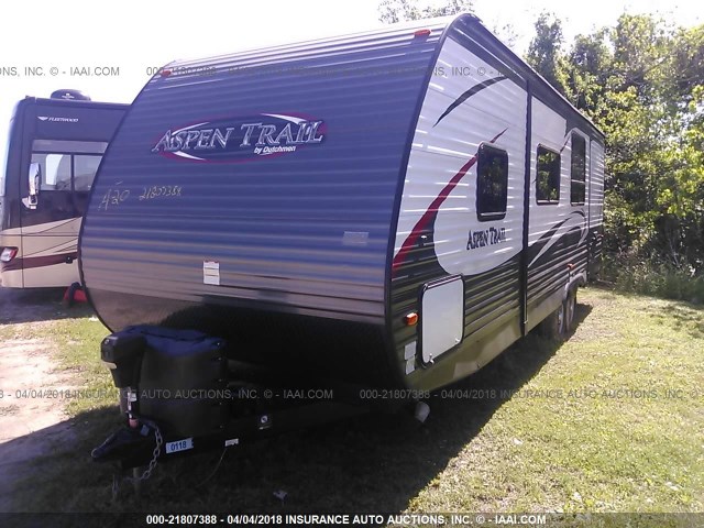 4YDT27524GH921981 - 2016 KEYSTONE DUTCHMEN ASPEN TRAIL  WHITE photo 2