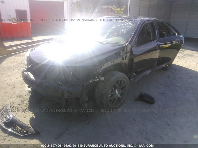 4T1BF1FK8EU396549 - 2014 TOYOTA CAMRY L/SE/LE/XLE შავი ფოტო 2