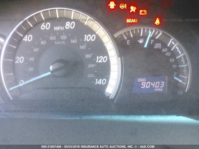 4T1BF1FK8EU396549 - 2014 TOYOTA CAMRY L/SE/LE/XLE შავი ფოტო 7