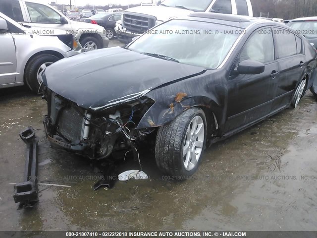 1N4BA41EX8C808721 - 2008 NISSAN MAXIMA SE/SL BLACK photo 2