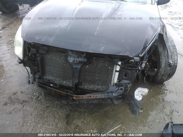 1N4BA41EX8C808721 - 2008 NISSAN MAXIMA SE/SL BLACK photo 6