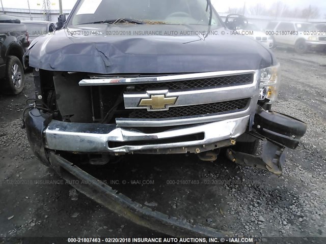 1GCRCREA3BZ397397 - 2011 CHEVROLET SILVERADO C1500  LS BLUE photo 6