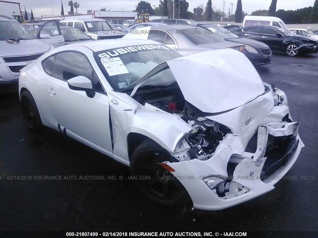 JF1ZNAA12D2725668 - 2013 TOYOTA SCION FR-S თეთრი ფოტო 1