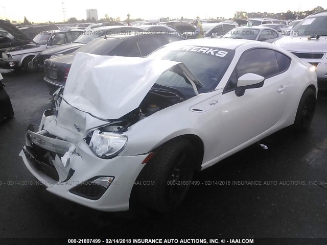 JF1ZNAA12D2725668 - 2013 TOYOTA SCION FR-S თეთრი ფოტო 2