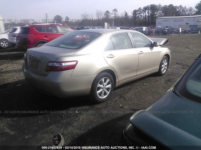 4T1BE46K49U795808 - 2009 TOYOTA CAMRY SE/LE/XLE BEIGE photo 4