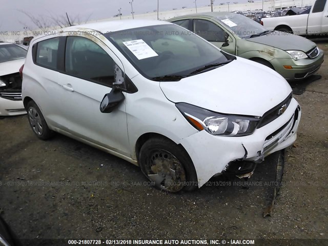 KL8CB6SA2HC767383 - 2017 CHEVROLET SPARK LS WHITE photo 1