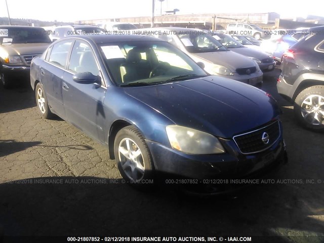 1N4AL11E16N373965 - 2006 NISSAN ALTIMA S/SL BLUE photo 1