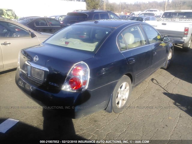 1N4AL11E16N373965 - 2006 NISSAN ALTIMA S/SL BLUE photo 4