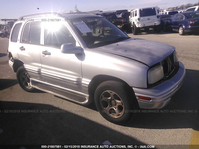 2CNBE634016913681 - 2001 CHEVROLET TRACKER LT SILVER photo 1