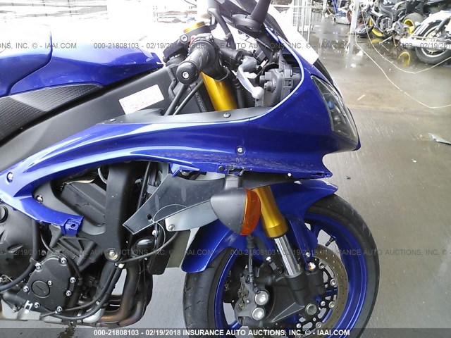 JYARJ16E3GA035614 - 2016 YAMAHA YZFR6 BLUE photo 5