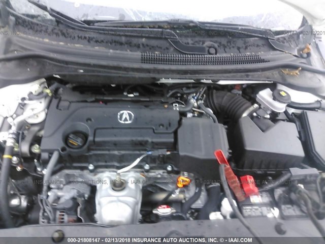 19UDE2F32HA013484 - 2017 ACURA ILX WATCH PLUS WHITE photo 10