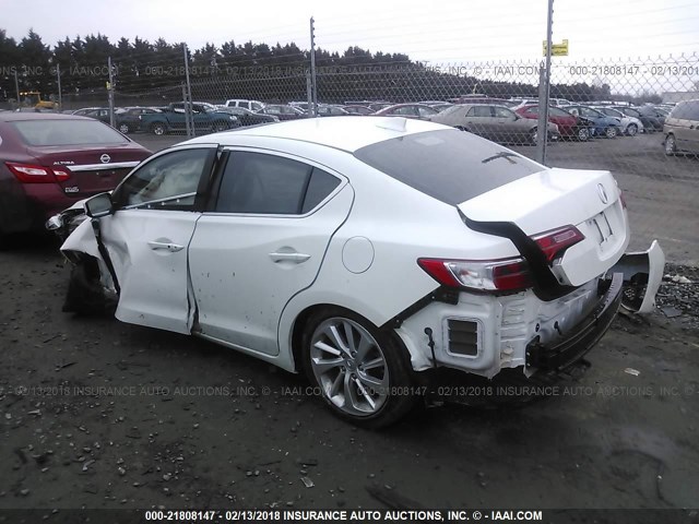19UDE2F32HA013484 - 2017 ACURA ILX WATCH PLUS WHITE photo 3