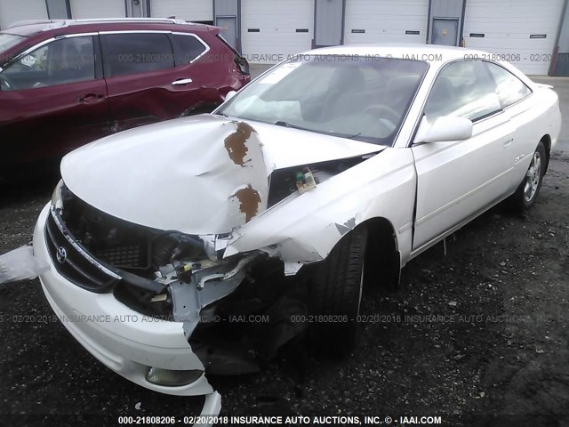 2T1CF22P3XC173884 - 1999 TOYOTA CAMRY SOLARA SE/SLE 白色 照片 2