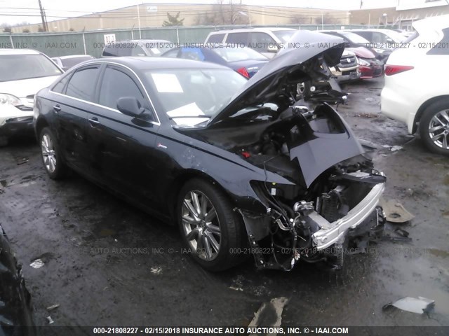 WAUHGAFC7EN096688 - 2014 AUDI A6 PRESTIGE შავი ფოტო 1