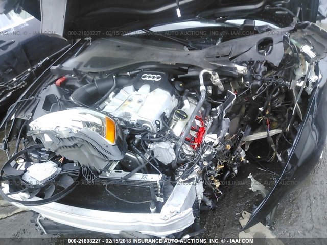 WAUHGAFC7EN096688 - 2014 AUDI A6 PRESTIGE შავი ფოტო 10