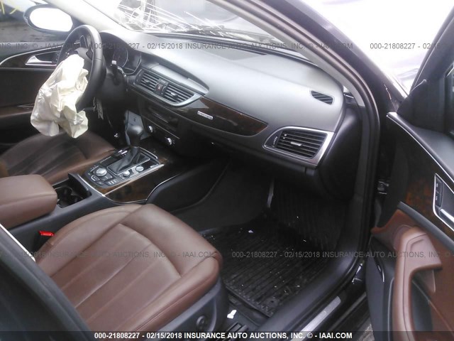 WAUHGAFC7EN096688 - 2014 AUDI A6 PRESTIGE შავი ფოტო 5
