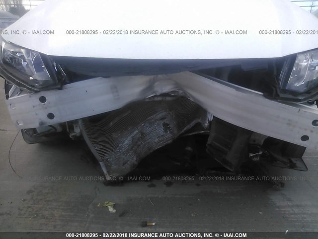 19XFB2F96EE274145 - 2014 HONDA CIVIC EXL WHITE photo 6