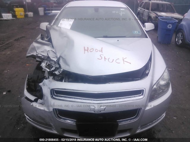 1G1ZC5EU1CF126594 - 2012 CHEVROLET MALIBU 1LT 银色 照片 10