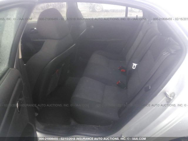 1G1ZC5EU1CF126594 - 2012 CHEVROLET MALIBU 1LT 银色 照片 8