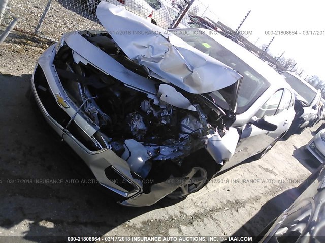 1G1ZB5ST7GF257484 - 2016 CHEVROLET MALIBU LS ვერცხლისფერი ფოტო 2