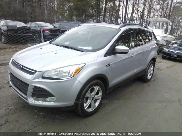 1FMCU0GX3GUA61510 - 2016 FORD ESCAPE SE SILVER photo 2