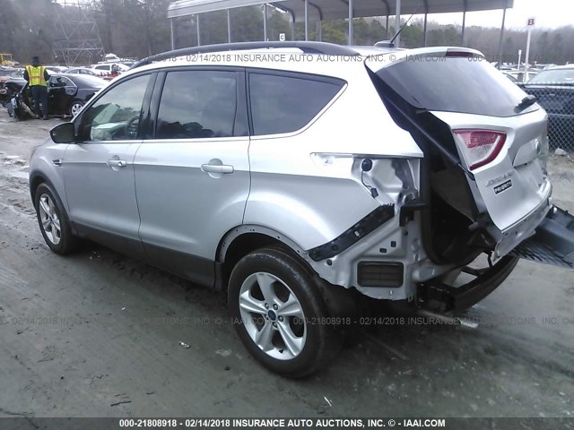 1FMCU0GX3GUA61510 - 2016 FORD ESCAPE SE SILVER photo 3