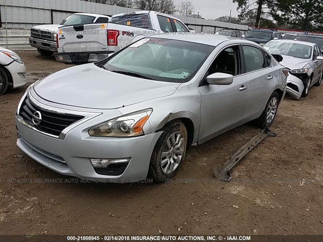 1N4AL3AP5EN366206 - 2014 NISSAN ALTIMA 2.5/S/SV/SL SILVER photo 2