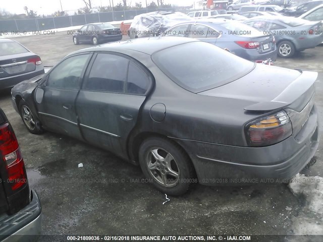 1G2HX54K024242424 - 2002 PONTIAC BONNEVILLE SE GRAY photo 3