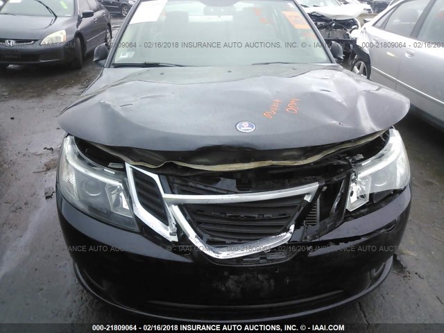 YS3FA4CY3B1305403 - 2011 SAAB 9-3 2.0T BLACK photo 6