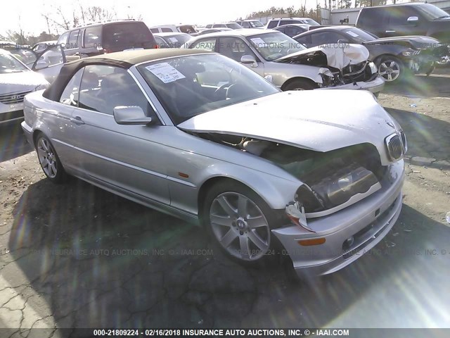 WBABS33421JY54709 - 2001 BMW 325 CI GRAY photo 1