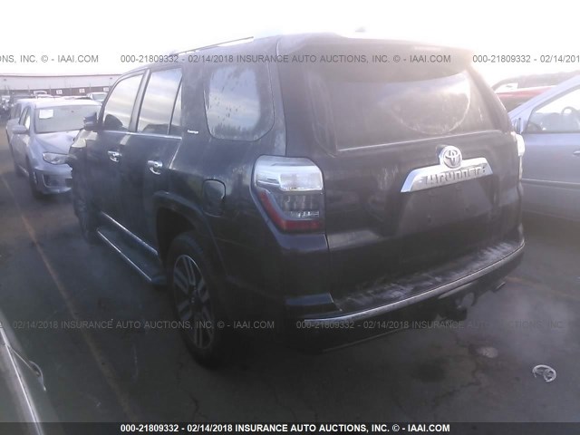 JTEBU5JR1H5422330 - 2017 TOYOTA 4RUNNER SR5 PREM/LTDL/TRAIL/TRD 黑色 照片 3