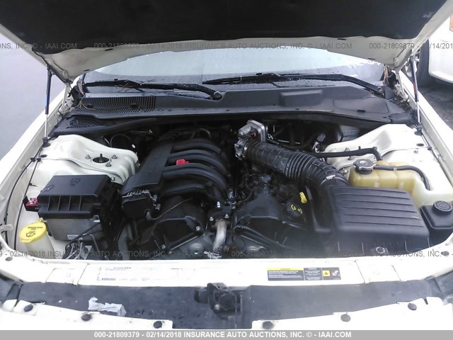 2D4FV48T45H598083 - 2005 DODGE MAGNUM SE WHITE photo 10