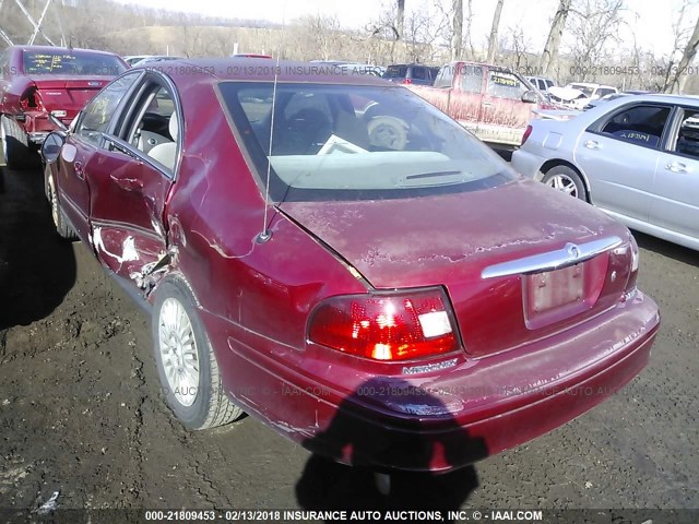 1MEFM50U82A601750 - 2002 MERCURY SABLE GS/GS PLUS RED photo 6