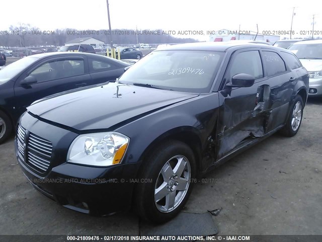 2D4GZ47V36H489417 - 2006 DODGE MAGNUM SXT BLACK photo 2