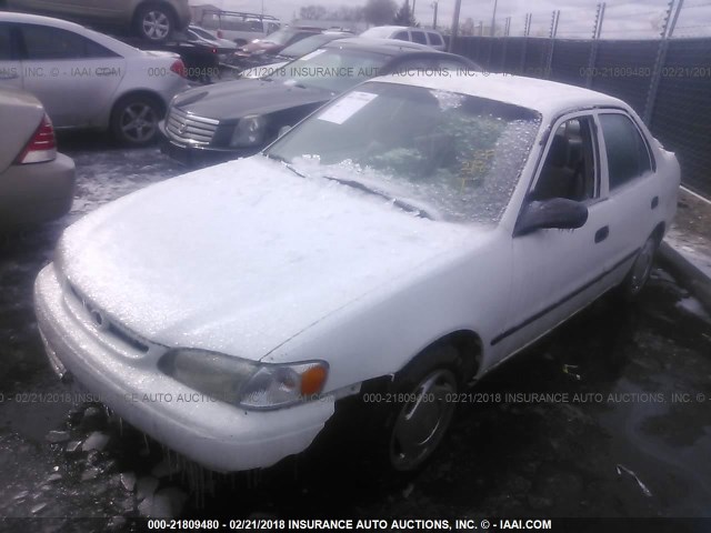 1NXBR12E0YZ366747 - 2000 TOYOTA COROLLA VE/CE/LE 白色 照片 2
