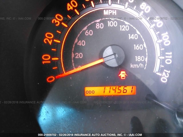 5TFRY5F11AX081192 - 2010 TOYOTA TUNDRA DOUBLE CAB SR5 RED photo 7