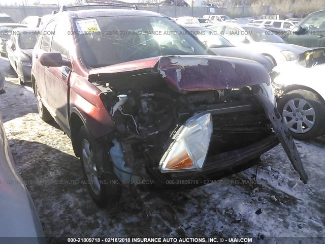 5J6RE48748L037154 - 2008 HONDA CR-V EXL RED photo 1