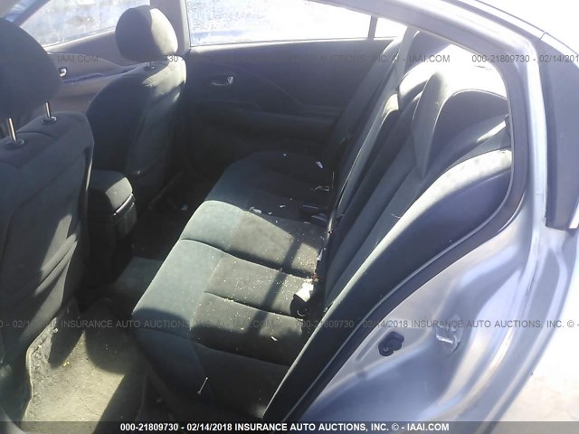 1N4AL11D33C101898 - 2003 NISSAN ALTIMA S/SL SILVER photo 8