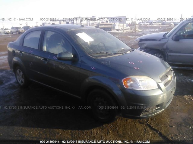 KL1TD5DE6AB135405 - 2010 CHEVROLET AVEO LS/LT 蓝色 照片 1