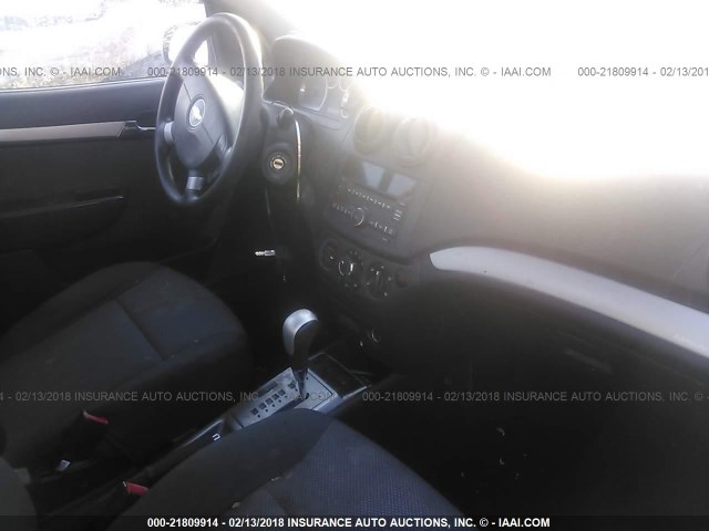 KL1TD5DE6AB135405 - 2010 CHEVROLET AVEO LS/LT 蓝色 照片 5