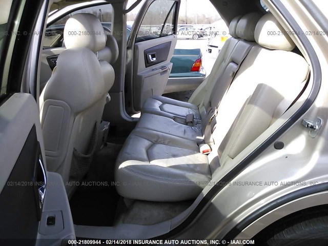 1GYEE63A950213786 - 2005 CADILLAC SRX GOLD photo 8