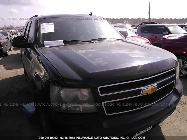 1GNFC13097R217482 - 2007 CHEVROLET TAHOE C1500 BLACK photo 1