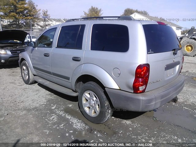 1D4HB38N35F610920 - 2005 DODGE DURANGO ST SILVER photo 3