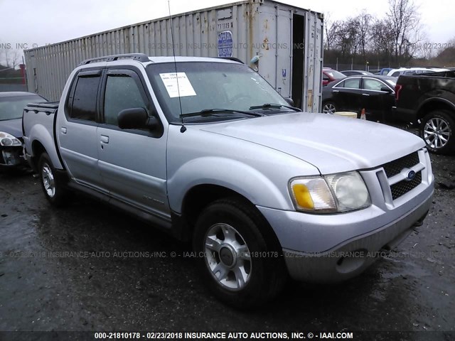 1FMZU77E21UC34653 - 2001 FORD EXPLORER SPORT TR  SILVER photo 1