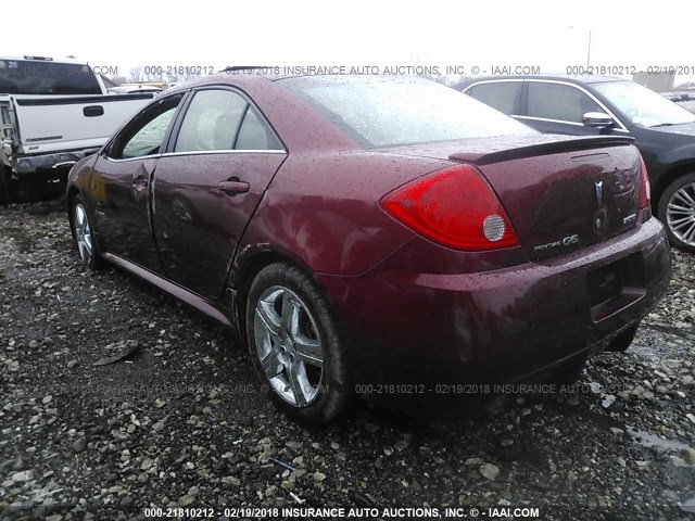 1G2ZM577684132085 - 2008 PONTIAC G6 GXP RED photo 3