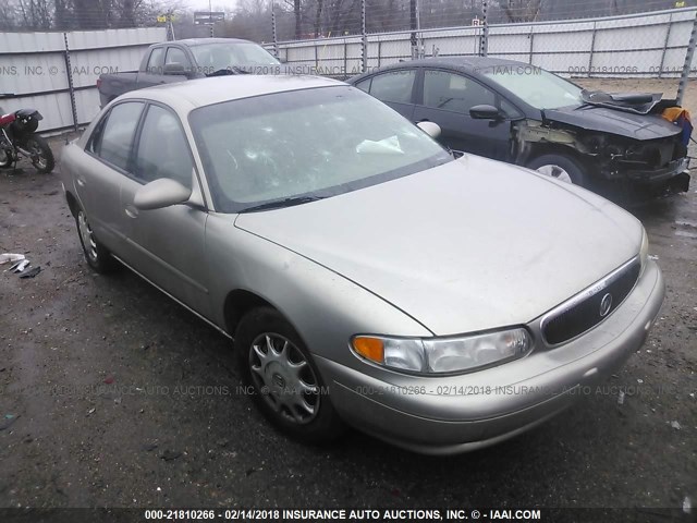 2G4WS52J931260408 - 2003 BUICK CENTURY CUSTOM GOLD photo 1