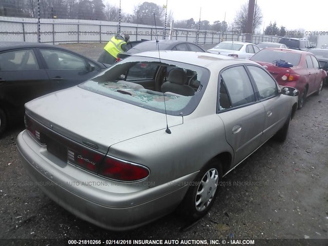 2G4WS52J931260408 - 2003 BUICK CENTURY CUSTOM GOLD photo 4