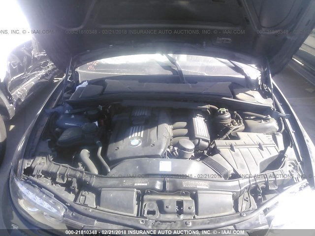 WBAUN1C5XBVH82491 - 2011 BMW 128 I BLACK photo 10
