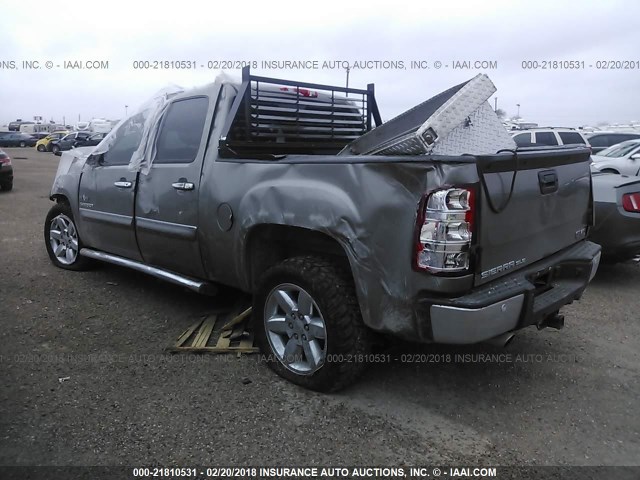 3GTP1VE0XDG131116 - 2013 GMC SIERRA C1500 SLE GRAY photo 3